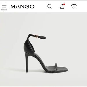 New with Tag: MNG Mango Single Strap Minimalist Heel. EUR 40